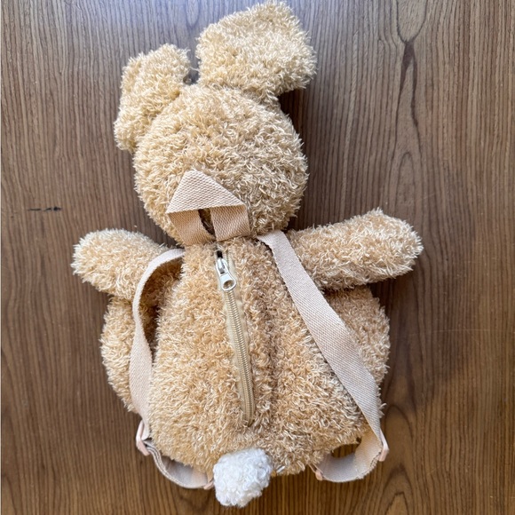 Archie Bunny Backpack - Egmont Toys rabbit plush toddler backpack NWOT - Picture 5 of 6